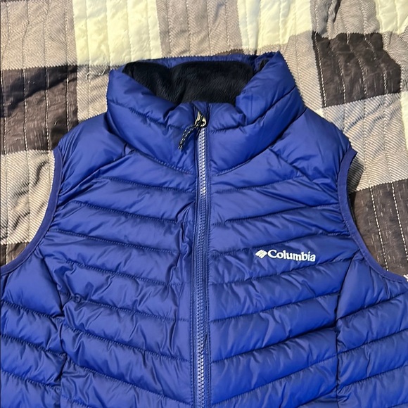 Columbia Blue Omni Heat Puffer Vest - Picture 2 of 4